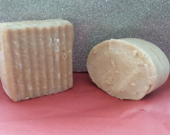 Lavender/Vanilla scented 100% Tallow soap, small batch cold process soap