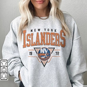 Retro New York Islanders Shirt, Crewneck New York Islanders Sweatshirt, Jersey Hockey Gift For fan