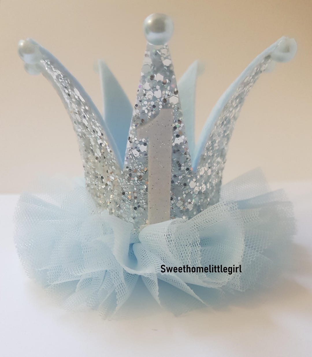 Baby Crown, 1st Birthday Crown, First Birthday Crown Headband - Etsy