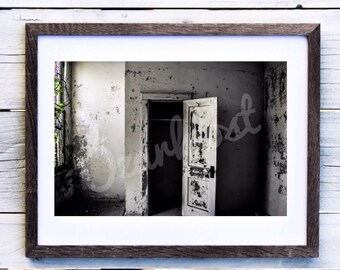 Schrank in Patienten Raum - verlassenen Asyl