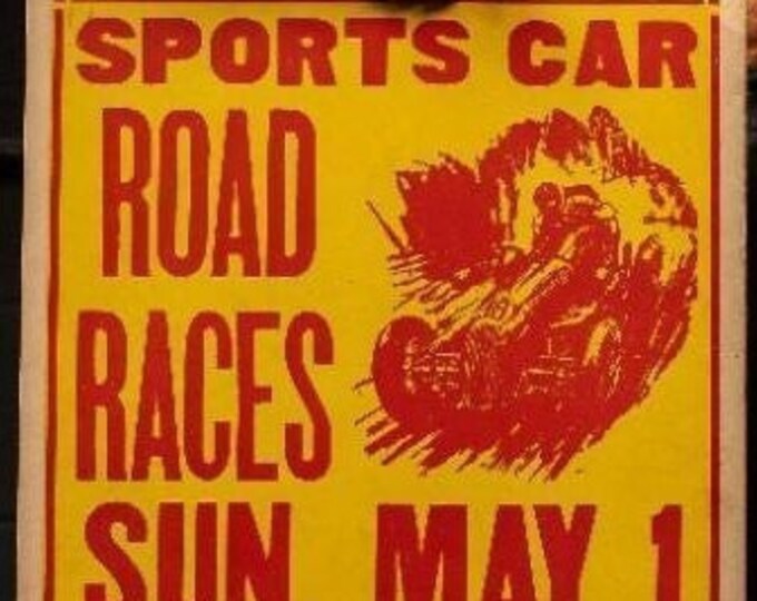 Vintage Racing Posters - Circa 1960's / 1970's - Great Color and Style ...