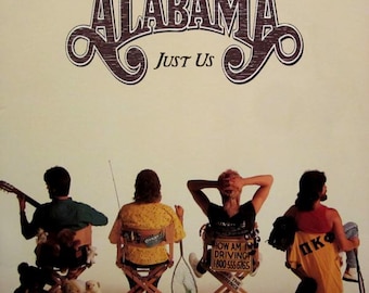 Vinil vintage - Alabama 'Just Us' - RCA - 1987 - Em ótimo estado de conservação!