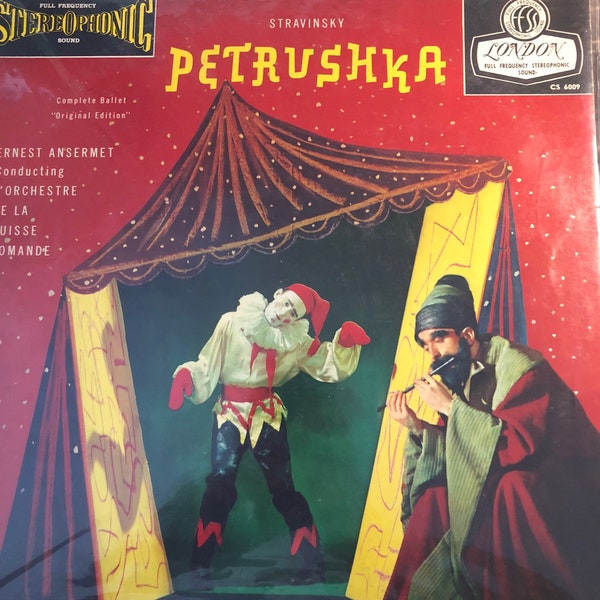 Classical on Vinyl - Ballet - 'Petrushka' - Complete Ballet 'Original Edition' - London Records 1959 - VG+