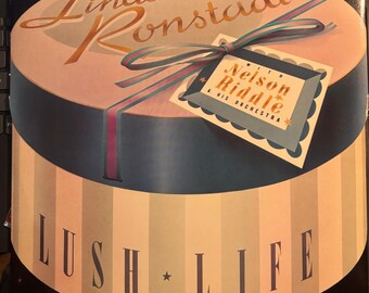 Vintage Vinyl - Linda Ronstadt w/ Nelson Riddle & His Orchestra – 'Lush Life' - 1984 Asylum Records - in VG Cond.!