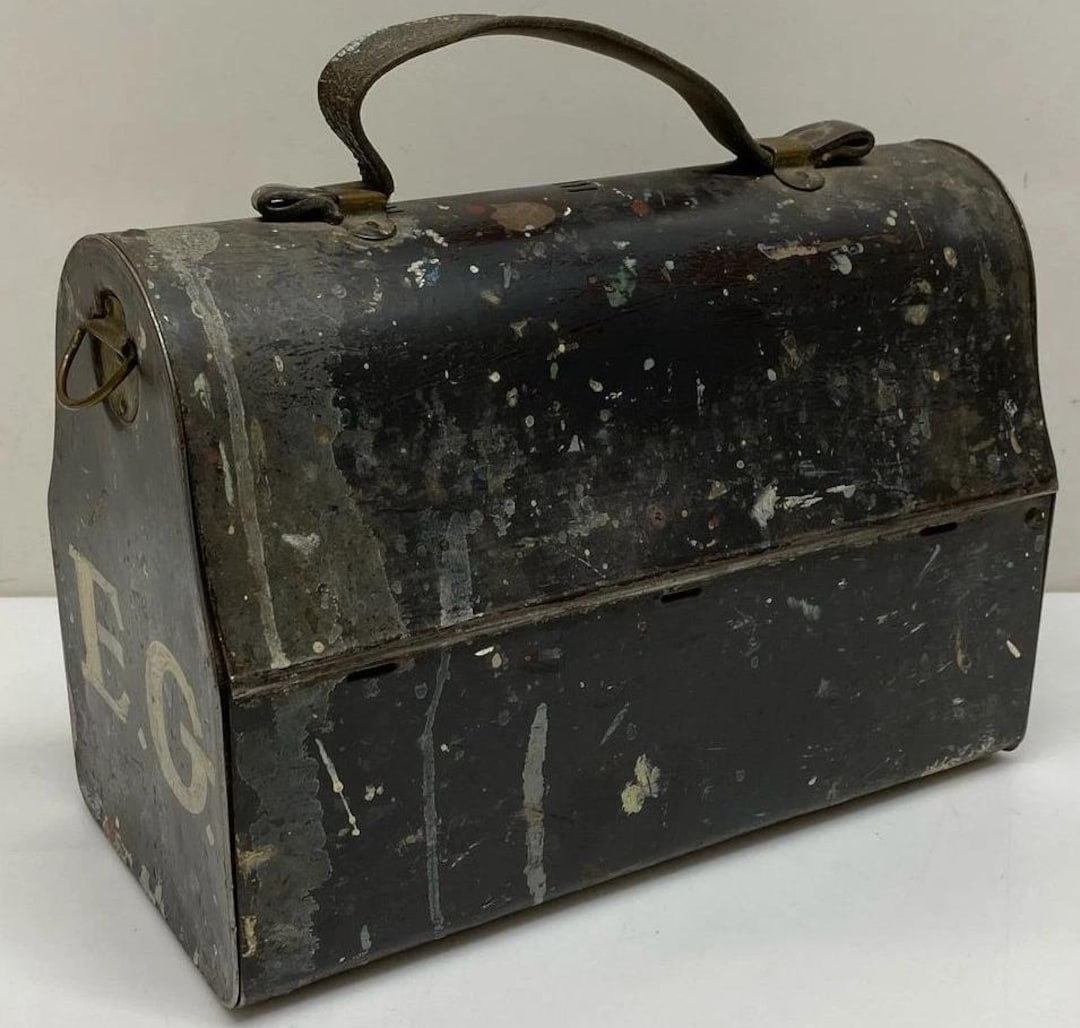 ヴィンテージメタルランチボックス - Etsy 日本