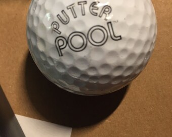 Vintage Games 'putter Pool' the Family Game That 