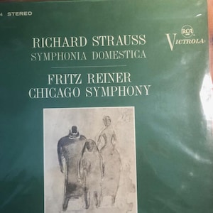 Classical on Vinyl - Richard Strauss, Fritz Reiner, Chicago Symphony – Symphonia Domestica - In Near Mint Condition!
