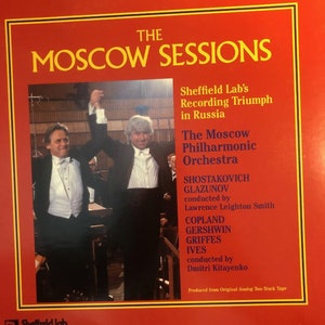 Klassisk vinyl - Sheffield Labs direktinspelning till skiva – The Moscow Sessions - Moscow Philharmonic Orchestra - TLP - 27 - Nyskick