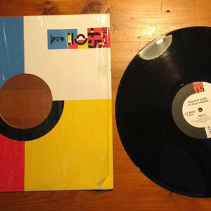 Frankie Goes to Hollwood: &#39;RELAX&#39; Single - Giant 45RPM Vinyl! Island Records - In Very Good Condition
