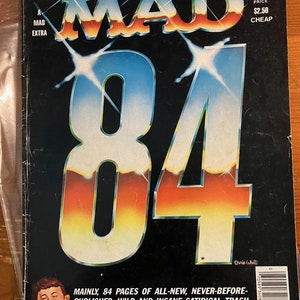 Stare komiksy - &#39;A MAD Extra - 84&#39; - wydawnictwa MAD Magazine - w stanie bardzo dobrym!