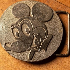 Mickey Belt Buckle - Etsy display picture 1