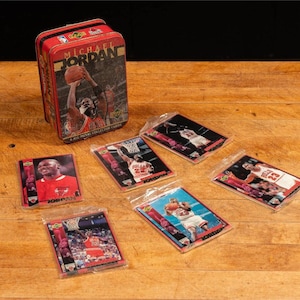 Michael Jordan NIB 6 All-Metal Collector Set -Unopened!  RARE!!