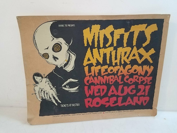 Vintage Concert Poster - Ltd. Ed. Hand Pulled Silk Screen by Mike