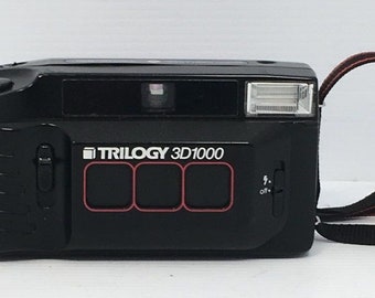 Nishika N8000 4 レンズ 3D Gif 35 mm フィルム カメラ、動作テスト