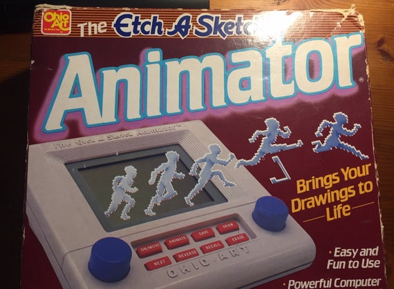 Vintage Electronics The Etch A Sketch Animator From Ohio Art 1986 Like New