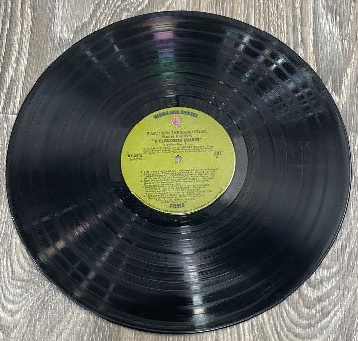 Vintage Soundtrack on Vinyl - Stanley Kubrick's 'CLOCKWORK ORANGE