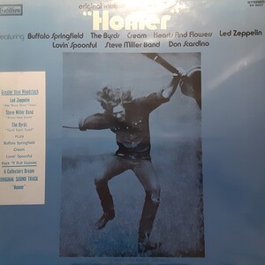 Vintage Vinyl! Original Motion Picture Soundtrack - 'Homer', 1970 - Zeppelin, B. Springfield, The Byrds, & MORE!