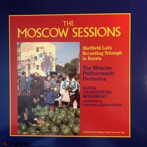 Klassisk vinyl - Sheffield Labs direktinspelning till skiva – The Moscow Sessions - Moscow Philharmonic Orchestra - TLP - 25 - Nyskick