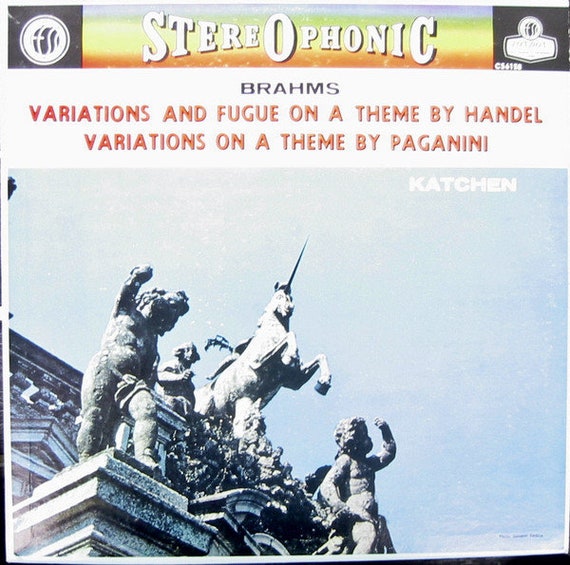Classical on Vinyl - Brahms, Katchen – Variations and Fugue Classical on Vinyl - Brahms, Katchen – Variations and Fugue