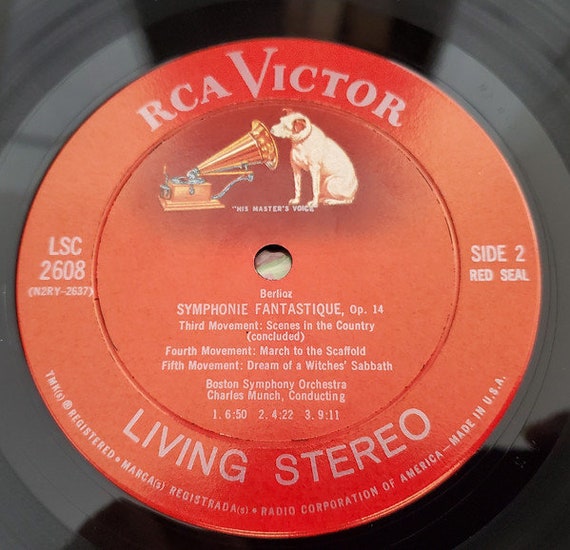 Classical on Vinyl - RCA Victor Red Seal LM/LSC-2608 Berlioz