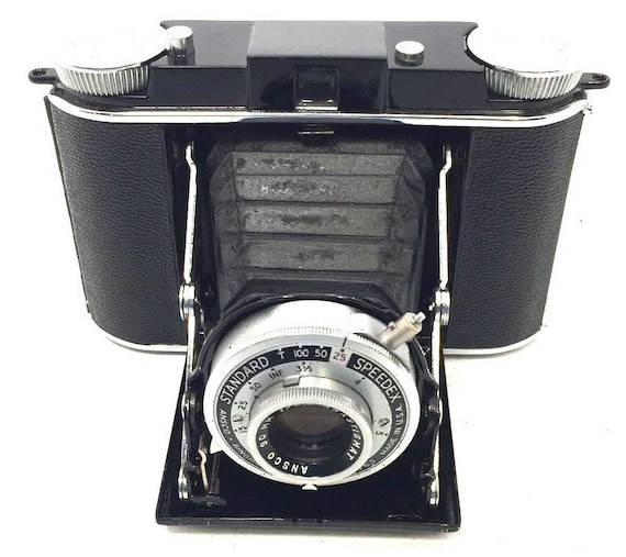ANSCO ビンテージカメラ Vintage Camera - Ansco Standard Speedex 90mm F/6.3 - in Very Good
