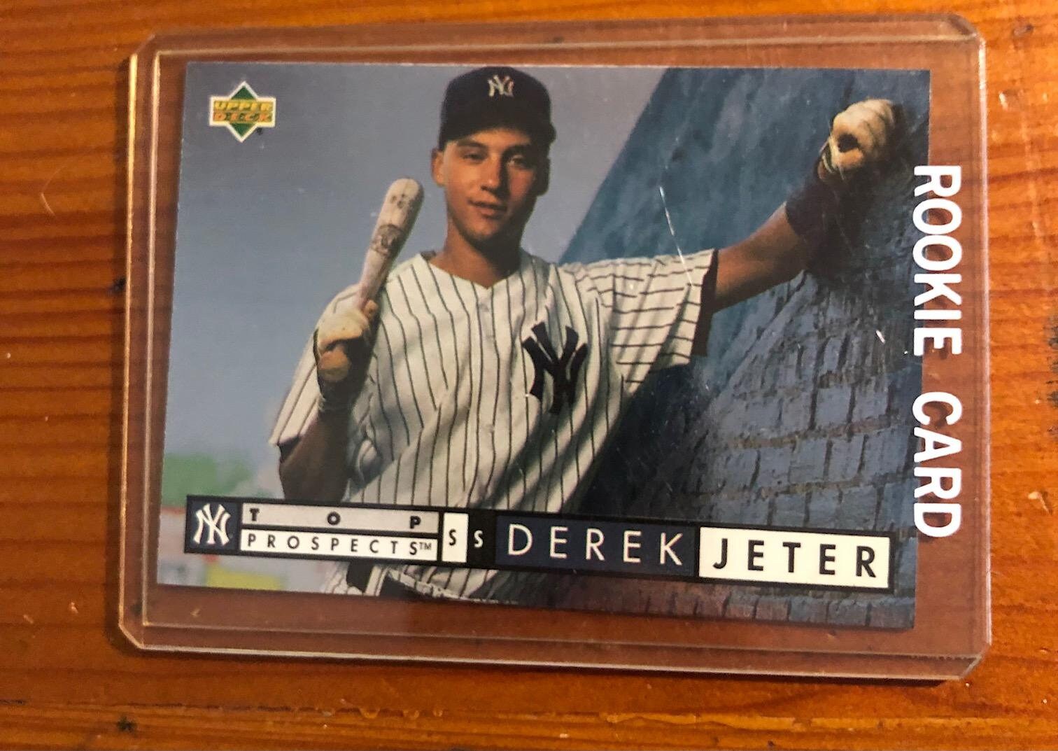 Vintage Trading Cards Derek Jeter Rookie Cards Score - Etsy
