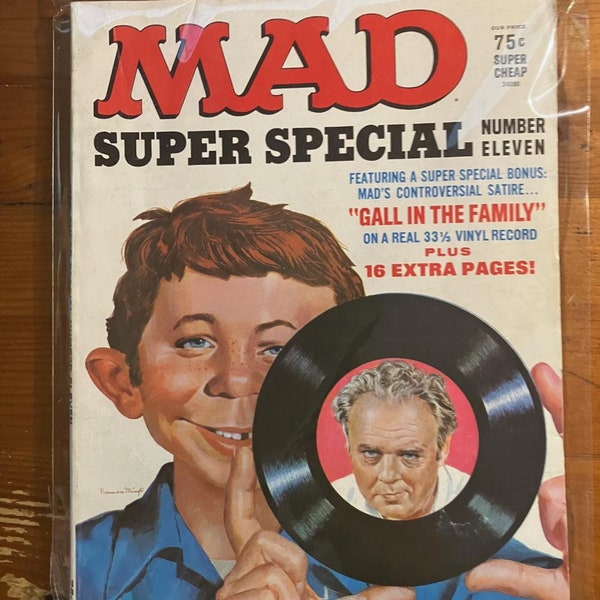 Vintage Comics - Mad Magazine Super Special Number Eleven - 1973 In Good Condition!