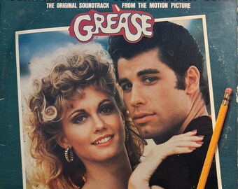 Soundtrack on Vinyl - GREASE: Original Soundtrack from the Motion Picture - 1978 - RSO Records - 2LP Gatefold