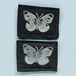 Cabbage Butterfly Patch - Iron on Patch - Sew on Patch - Butterfly Patch - Insect Patch