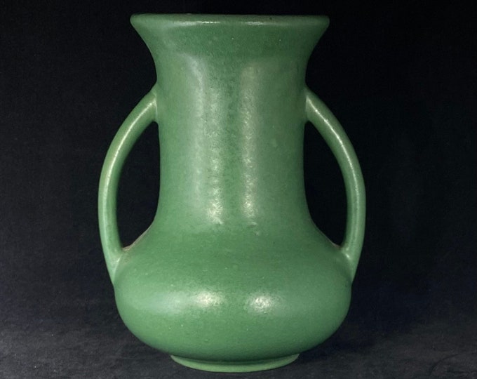 Zanesville Stoneware Art Pottery, Double Handles, Shape 835, Matte