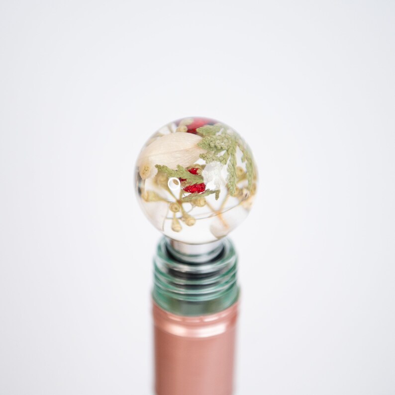 Handmade Resin Wine Bottle Stopper