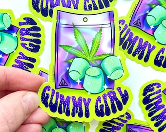 Gummy Girl Sticker