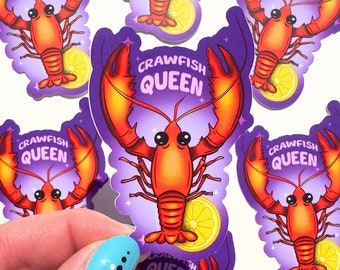 Crawfish Queen Sticker