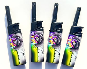 Colorful Rose Lighter