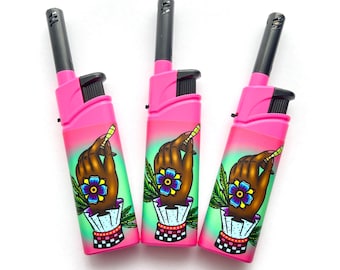 Tattooed Stoner Lighter