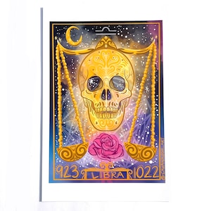 Libra Astrological Poster Print, Libra Artwork, Libra Gift, Libra Poster, Libra Birthday Gift, Libra Art, Libra Art Poster, Libra AF (11X17)