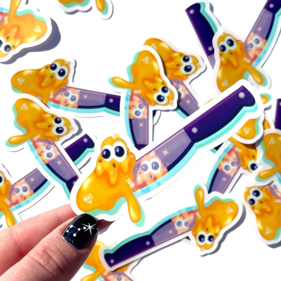 Dab Sticker Scared Dab Sticker - Etsy