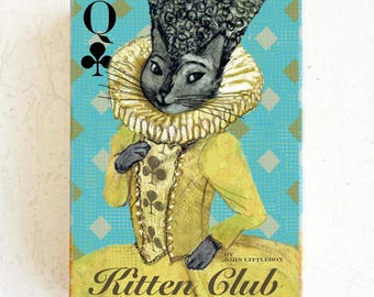 Cat Playing Cards Deck – Cute Animal Card Game – Gift for Cat Lovers – Illustrated Poker Cards – Unique Gift Idea