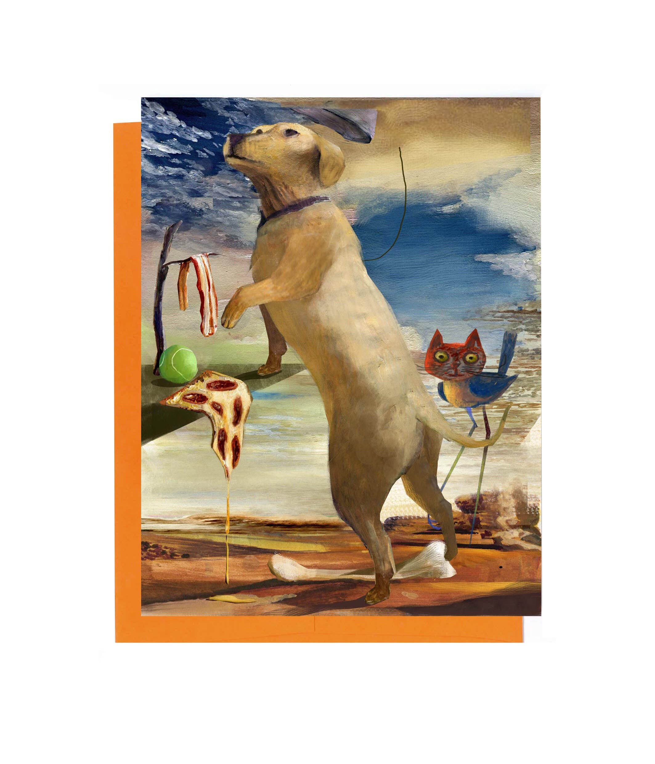 Labrador Dali Art History - Etsy New Zealand Labrador Dali Art History - Etsy New Zealand