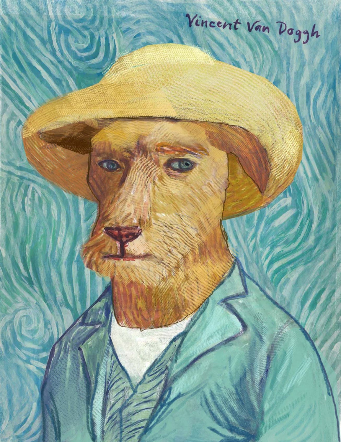 Vincent Van Dogh Art History Etsy