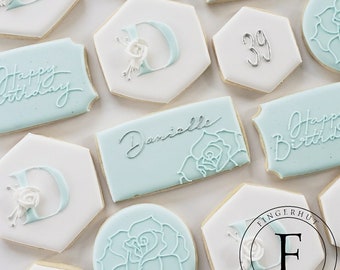 Birthday cookies/birthday cookie favors