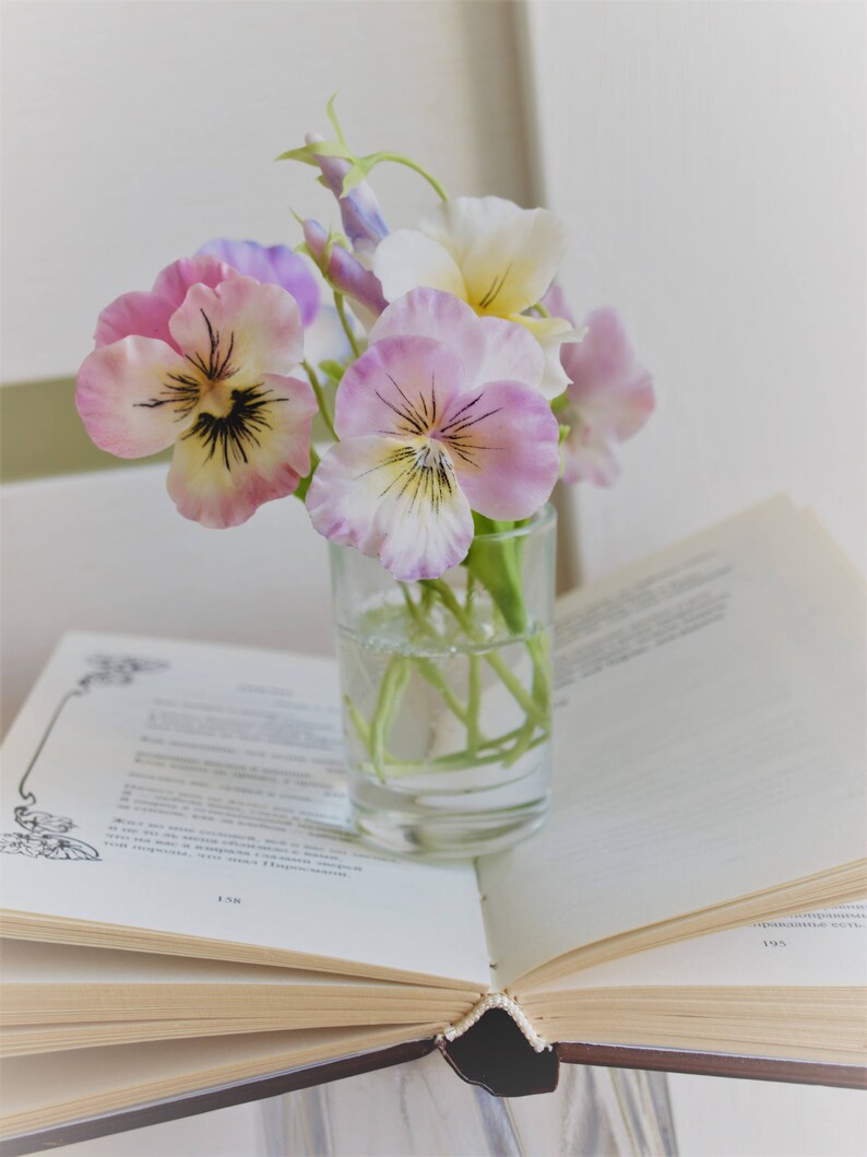 Flowers in a Cup Flower Arrangements Mother's Day Etsy