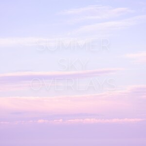 Summer Sky Overlays Vol 1