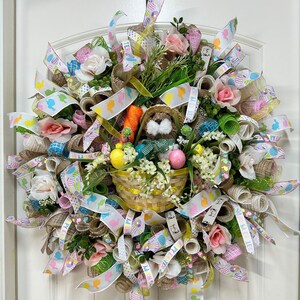 Easter Basket 24&quot; Wreath