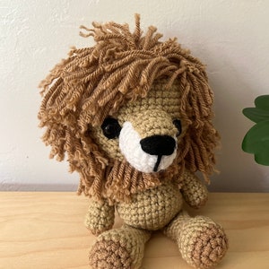 Lion, Stuffed Lion, Plush Lion, Safari Animal, Safari Theme, Birthday Gift, Girls Gift, Boys gift, Kids Gift, Safari Gift, Baby Shower Gift