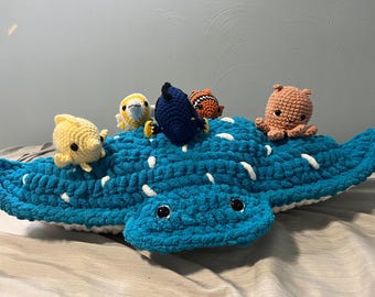 ハンマーヘッドシャーク、ぬいぐるみのサメ、男の子、女の子、ギフト