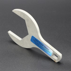 2-1/2&quot; HT Shaft Packing Wrench with 1/2&quot; Drive, made from a 3/8&quot; thick 304 Stainless Steel