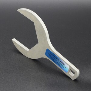 3-1/4&quot; HT Shaft Packing Wrench with 1/2&quot; Drive, made from a 3/8&quot; thick 304 Stainless Steel