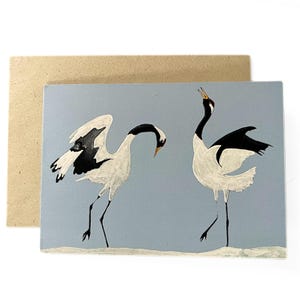 Biglietto d'auguri vuoto "Dove arriva la pace"