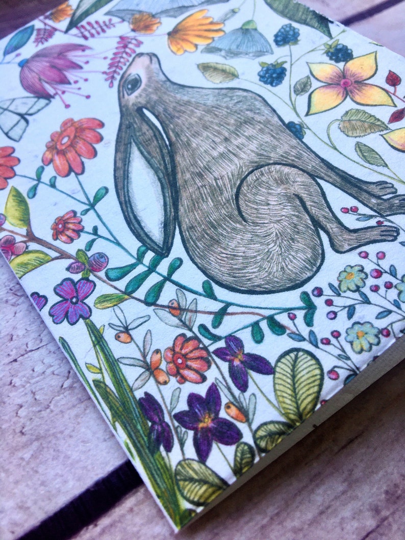 plantable seed paper birthday card blank inside flower